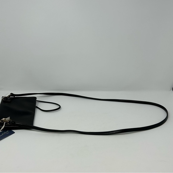 Universal Thread Small Convertible Black Faux Leather Wristlet Shoulder Bag - Picture 8 of 13